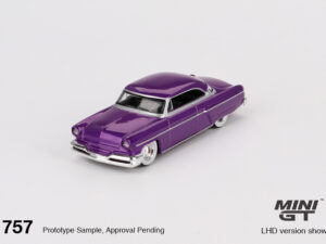 MGT00757-L - 1:64 Linoln Capri Hot Rod 1954 Purple Metallic