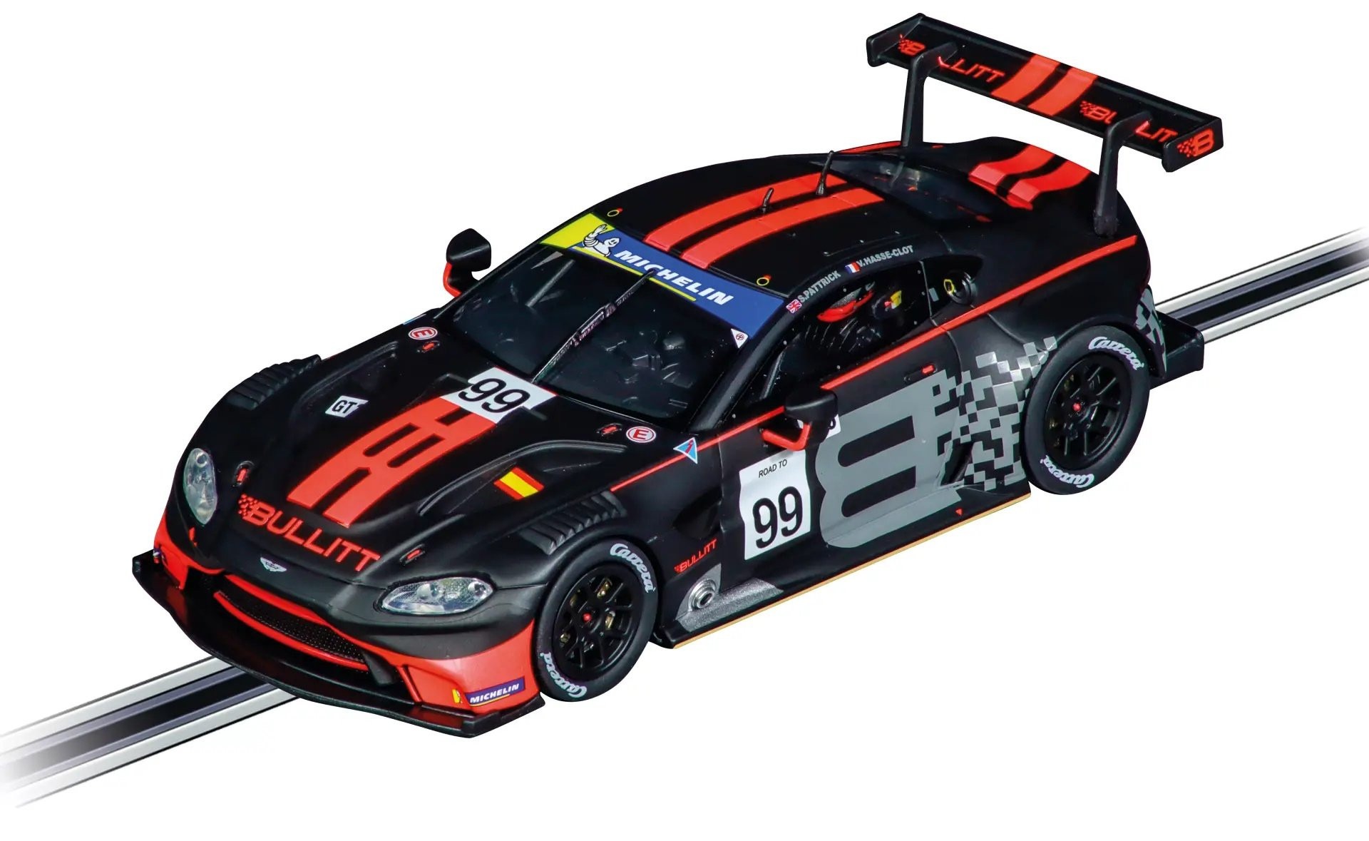 Car27784 - Carrera EVOLUTION 1:32 Aston-Martin Vantage GT3 Bullitt Racing #99