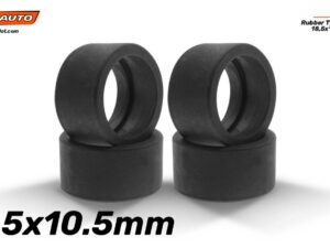 SC-4760AS25 - Rubber Tyres - A-S25 (Shore 25) 18.5 x 10.5mm - Racing Slick