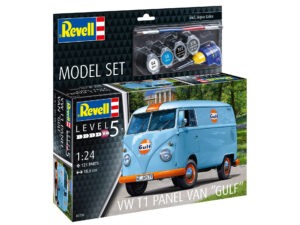 Rev67726  - 1:24 Model Set VW T1 Panel Van (Gulf)
