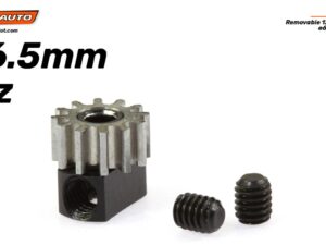 SC-1072E65 - Removable 12th. Ergal Pinion M50 ø6,5mm with M2 screw.