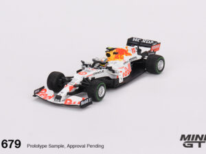 MGT00679-L - 1:64 Red Bull RB16B #11 Sergio Pérez 2021 Turkish Grand Prix 3rd Place