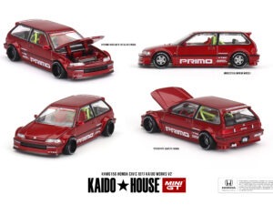 KHMG156 - 1:64 Honda Civic (EF) Kaido Works V2