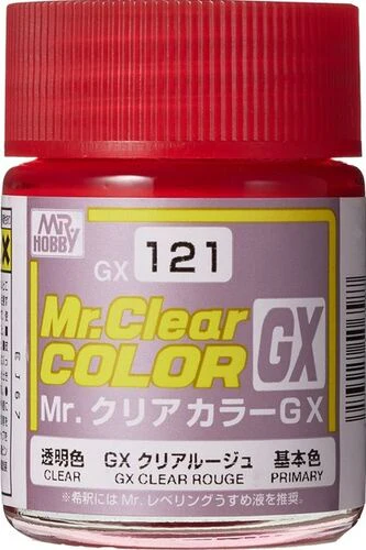MR-GX121 - Mr.Clear Color GX121 Clear Rouge (18ml)