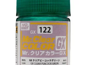 MR-GX122 - Mr.Clear Color GX122 Clear Peacock Green (18ml)