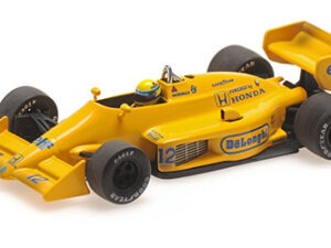 PMA540873392 – Minichamps 1:43 Lotus Honda 99T - Ayrton Senna 1st Win in Monaco GP 1987 (Dirty Version)