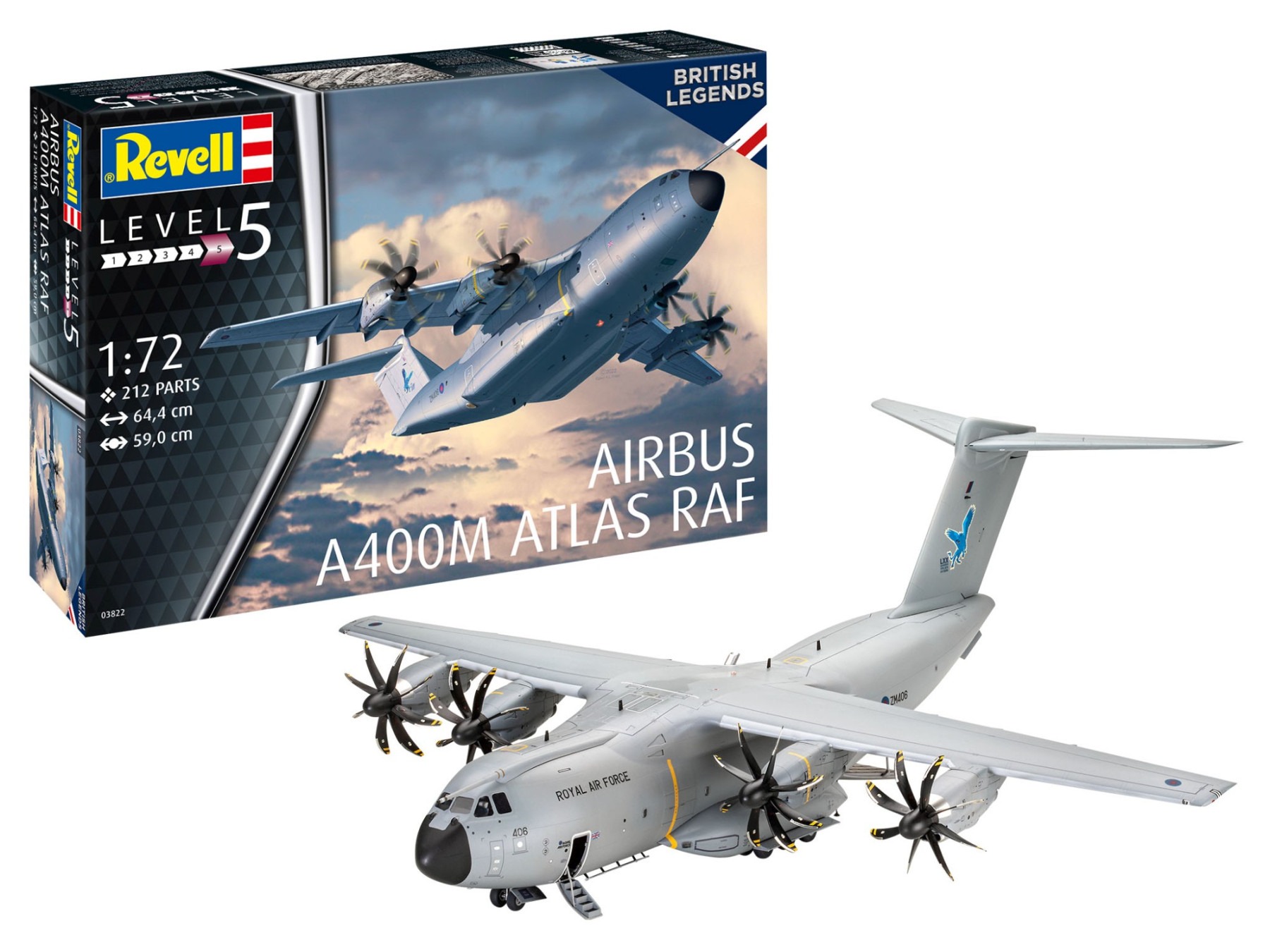 Rev03822 - 1:72 Airbus A400M Atlas RAF - Image 2
