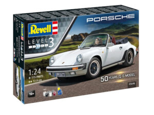 Rev05646 – 1:24 GIFT SET Porsche 911 G-Model Cabrio - 50th Anniversary