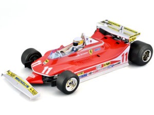 Bur18-16814-11M - 1:18 Ferrari 312T4 #11 J.Scheckter 1979 GP Monaco Winner (24cm Long)