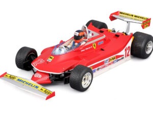 Bur18-16814-12U - 1:18 Ferrari 312T4 #12 G.Villeneuve 1979 GP USA East Winner (24cm Long)