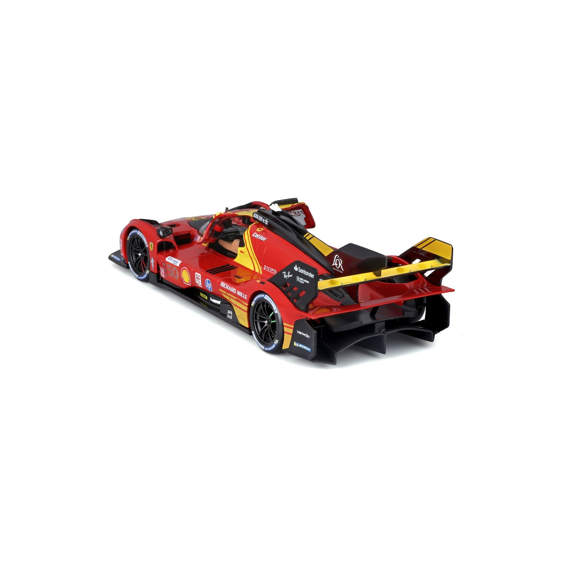 Bur18-26312 - 1:24 Ferrari 499P LM Hypercar #50 Le Mans Champion 2024 (20cm Long) - Image 3