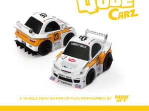 MGT-QZ00501-BL - Mini GT - 1:64 Nissan LB-Super Silhouette S15 SILVIA Liberty Walk Presentation (QubeCarz - Blister Pack) (6cm Long)
