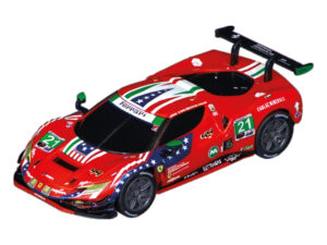 Car64284 - Carrera GO!!! 1:43 Ferrari 296 GT3 "AF Corse, #21" Slot Car
