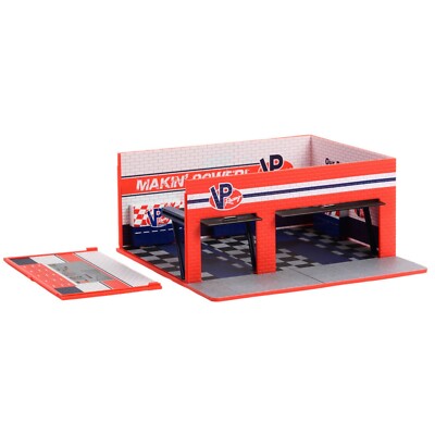 GL57103 - GreenLight 1:64 Weekend Workshop Garage VP Racing (approx. 18cm x 18cm) - Image 3
