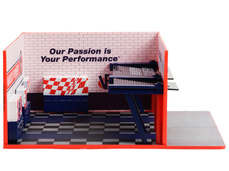 GL57103 - GreenLight 1:64 Weekend Workshop Garage VP Racing (approx. 18cm x 18cm) - Image 4