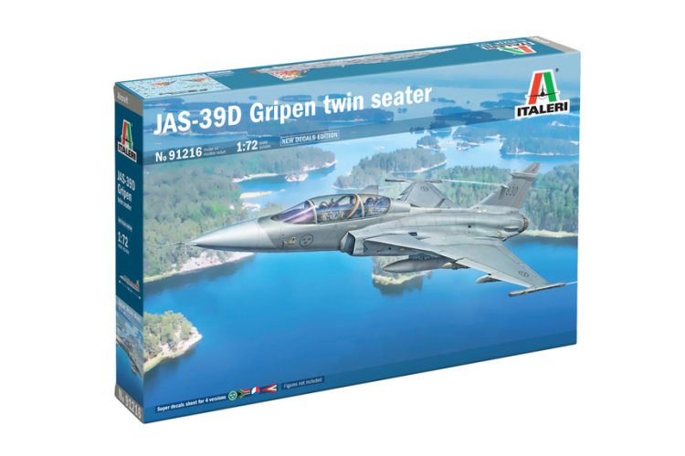 Ita91216 - 1:72 JAS-39D Gripen Twin Seater (Plastic Building Kit)