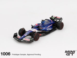 MGT01006-L - Mini GT - 1:64 RB VCARB 01 #3 Daniel Ricciardo 2024 F1 2024 Bahrain GP (8cm Long)