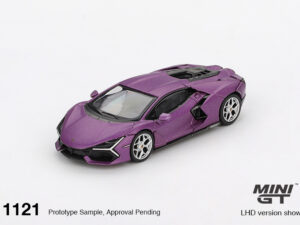 MGT01121-R - Mini GT - 1:64 Lamborghini Revuelto Viola 30th Matte (7cm Long)