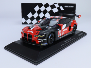 PMA155222025 – Minichamps - 1:18 BMW M4 GT3 GTD Pro - #25 BMW M Team RLL - IMSA 2022 (With Base Plate) (27cm long)