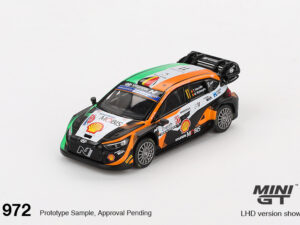 MGT000972-L - Mini GT - 1:64 Hyundai i20 N Rally1 #11 2023 Rally Croatia  Power Stage Winner (7cm Long)