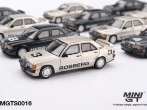 MGTS0016 - Mini GT - 1:64 1984 Nürburgring Race of Champions Set Limited Edition 5000 Sets (20 Mercedes-Benz 190 E 2.3-16) Each car 7cm Long