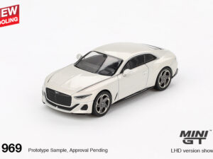 MGT00969-L - Mini GT - 1:64 Bentley Batur Bonneville Pearl White (7cm Long)