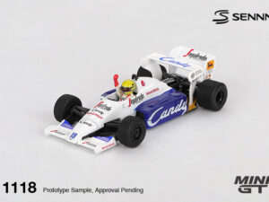 MGT01118-L - Mini GT - 1:64 Toleman TG184 #19 Ayrton Senna 1984 Monaco Grand Prix 2nd Place (6cm Long)