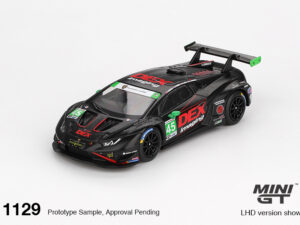 MGT01129-L - MiniGT - 1:64 Lamborghini Huracán GT3 EVO2 #45 DEX Imaging 2024 IMSA Daytona 24 Hrs (7cm Long)