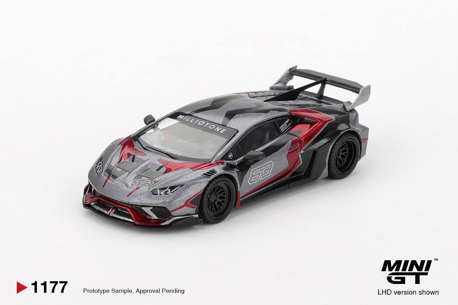 MINI GT Lamborghini ミニカー 6台セット MGT01177-L - Mini GT - 1:64 LB☆WORKS Lamborghini Huracán GT RONIN