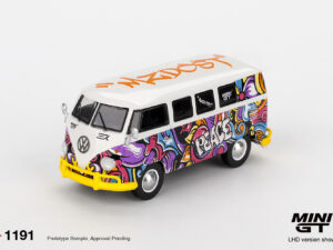 MGT01191-R - Mini GT - 1:64 Volkswagen T1 Microbus Mizu Design  (7cm Long)