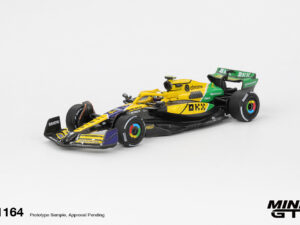 MGT01164-L - Mini GT - 1:64 McLaren MCL38 #4 Lando Norris 2024 F1 Monaco GP (8cm Long)