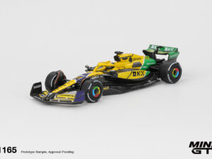 MGT01165-L - Mini GT - 1:64 McLaren MCL38 #81 Oscar Piastri 2024 F1 Monaco GP 2nd Place (8cm Long)