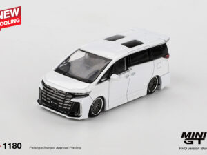 MGT01180-L - Mini GT - 1:64 Toyota Vellfire 40 KUHL White (7cm Long)