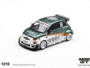 MGT01216-R - Mini GT - 1:64 Abarth 595 LB-WORKS TY Edition (6cm Long)