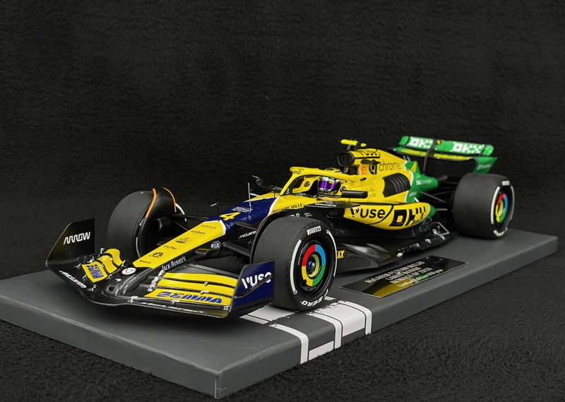 PMA537242604 – Minichamps 1:18 McLaren F1 Team MCL38 #4 Lando Norris - Monaco GP 2024 (31cm Long Resin Model) - Image 2