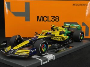 PMA537242604 – Minichamps 1:18 McLaren F1 Team MCL38 #4 Lando Norris - Monaco GP 2024 (31cm Long Resin Model)