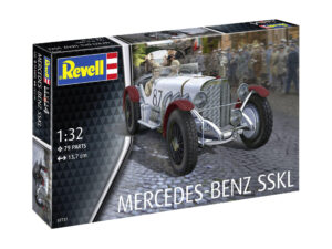 Rev07737 – Revell 1:32 Mercedes-Benz SSKL (Plastic Building Kit - 13.7cm Long)