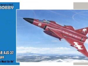 SH48188 - Special Hobby 1:48 SAAB AJS-37 Viggen "Show Must Go on" (Plastic Model Building Kit - 34cm Long)