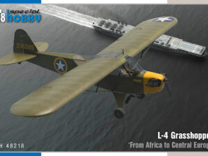 SH48218 - Special Hobby 1:48 L-4 Grasshopper "From Africa to Central Europe"(Plastic Model Building Kit - 14cm Long)