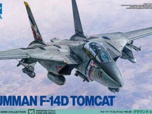 Tam60795 - Tamiya 1:72 Grumman F-14D Tomcat (Plastic Model Building Kit - 26.5cm Long)