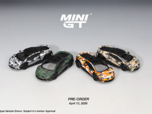 MGTS0026 - Mini GT - 1:64 Lamborghini Huracán Sterrato All-Terrain Set - 4 Cars (7cm Long)