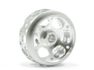 SP022510 - Sloting Plus - URANO EVO II Wheel 15,9 x 8,5 mm Magnesium 0,8g for 2,38mm (3/32") Axle, M2,5 Grub Screw (Use 1,3mm tip or allen wrench)