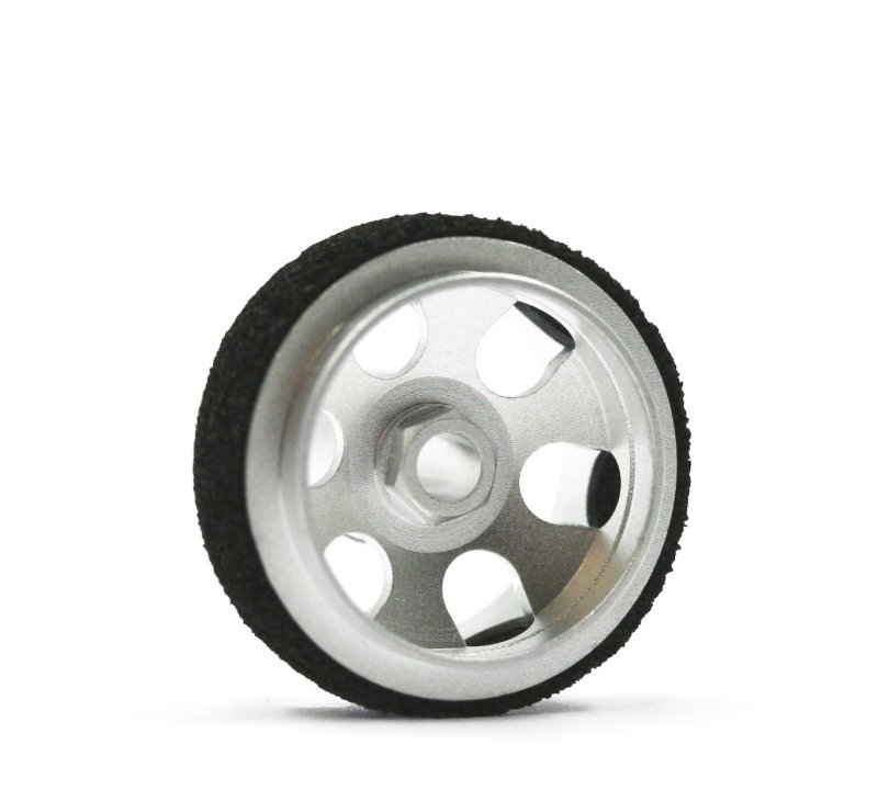 SP023508 - Sloting Plus - UFO-R-17 Wheel 16,9 x 10mm Magnesium 1,1g for 2,38mm (3/32") Axle, M2,5 Grub Screw (Use 1,3mm tip or allen wrench) - Image 4