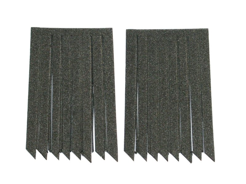 SP029961 - Sloting Plus - Universal Foam Strips (Black) for Wheels - Air System- Type Ø12mm up to Ø18mm (x16)