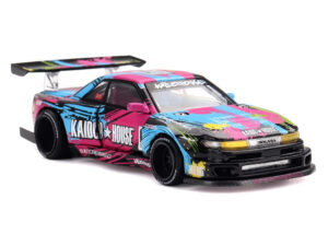 KHMG284 - Mini GT (Kaido★House) - 1:64 Nissan Silvia S13-R Kaido Splash V1 (7cm Long)