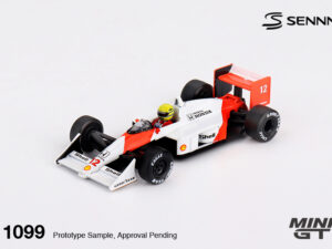 MGT01099-L - Mini GT - 1:64 McLaren MP4/4 #12 Ayrton Senna 1988 Japanese Grand Prix Winner (7cm Long)