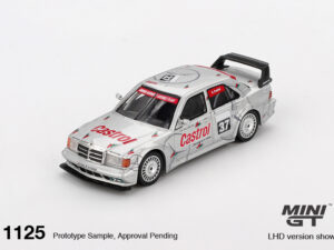 MGT01125-L - Mini GT - 1:64 Mercedes-Benz 190E 2.5-16 Evolution II #37 1995 SE Asia Touring Car Championship (7cm Long)
