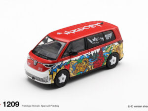 MGT01209-R - Mini GT - 1:64 Volkswagen ID. Buzz Mizu Design (7cm Long)