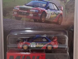 MGT01211-BL - Mini GT - 1:64 Subaru Impreza WRC98 #17 2000 Rally New Zealand (Blister Pack) (7cm Long)