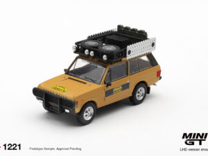MGT01221-L - Mini GT - 1:64 Range Rover 1981 Camel Trophy Sumatra K.Stoppa & A.Valldorf (7cm Long)